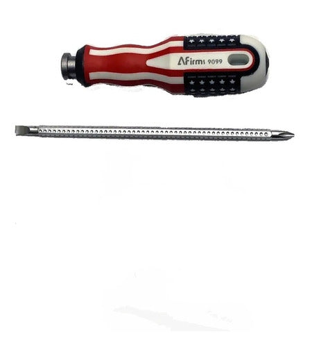 Brand Name - 2-In-1 Screwdriver - Double End Phillips Ph2 + Flat 6mm 0