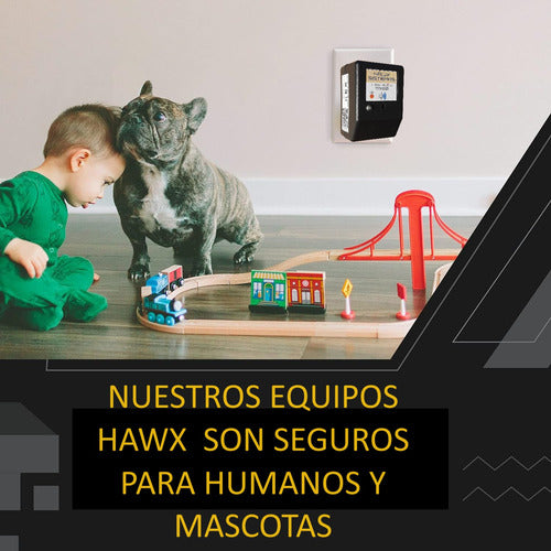 HAWX Ratas Ultrasónido Control Murciélagos Insectos Ss150 6