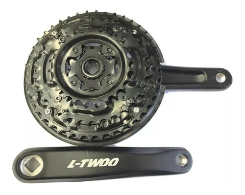 Aluminum Bicycle Crankset 42D & 48D Ltwoo 1