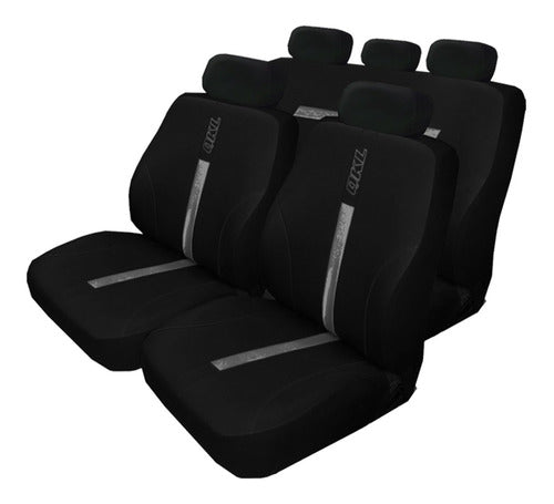 Universal Eco Leather Car Seat Covers Set 6