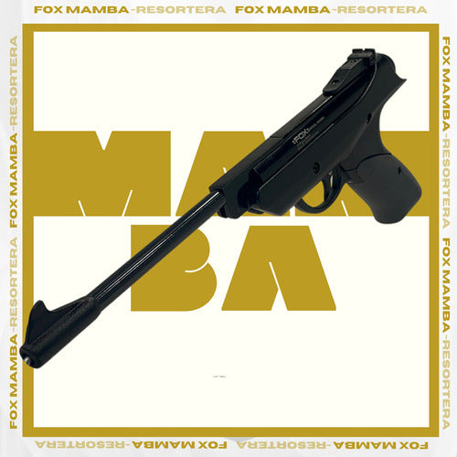 Fox Mamba Spring-Piston 4.5mm Pellet and BB Gun with Targets and Pellets 5
