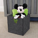 Disney Mickey Mouse Heathered Grey Felt Storage Bin 2