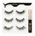 Keilash Magnetic False Lashes Set Natural + Eyeliner 1