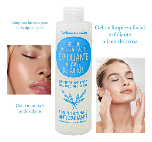 TYL Rice & Vitamin C Exfoliating Facial Cleaning Gel 1