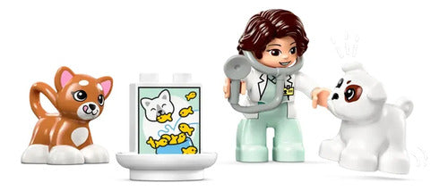 Lego Mi Pueblo Duplo Centro Veterinario 28 Piezas 10438 Febo 1