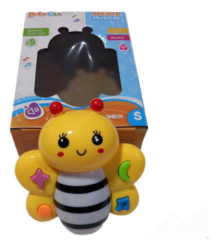 Baby Gus Interactive Bee with Light and Sound 0