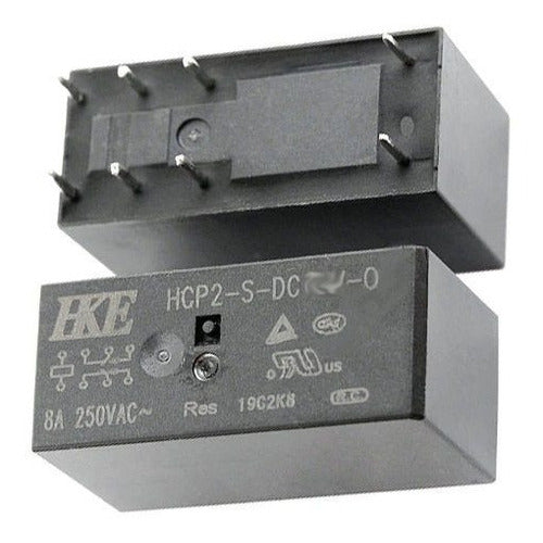 Rele 5v Doble Inversor 8a 250vac Relay Hcp2-s-dc5v-c 0