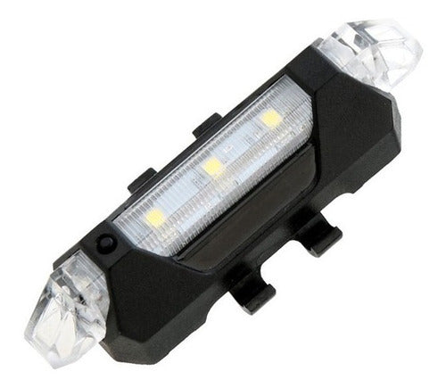 USB Rechargeable Bike LED Light Front or Rear 0
