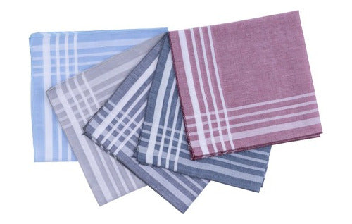 Pack of 3 Dorya 1950-3 Woven Handkerchief Set 0