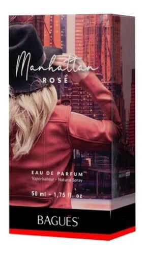 Manhattan Rosé - Eau De Parfum Bagués - Manhattan Rosé Pour Femme - Eau De Parfum Bagués