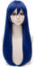 Cosplaza Deep Blue Long Straight Cosplay Anime Wig Full Hair 0