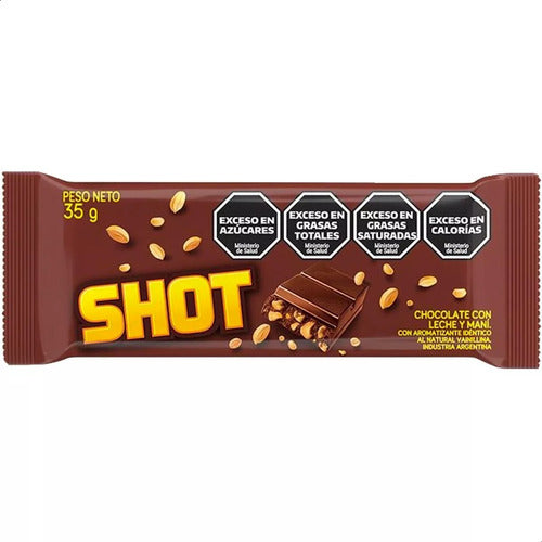 Shot Chocolate Shot 36gr Con Leche Mani 0