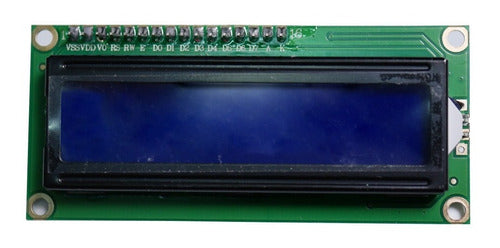 LCD Display 16x2 1602 Blue with I2C Interface for Pic Arm Development Series 2