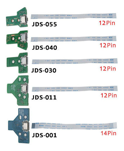 Generic Placa + Flex De Carga Compatible Con Ps4 Todos Los Modelos 1