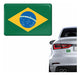 Adesivo Bandeira Brasil Carro Moto Capacete Resinado Bd1 Fgc 1