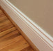Prepainted White MDF Baseboard with 10 cm Molding - Sold by Strip 1