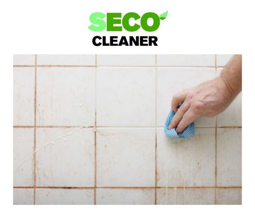 SECO CLEANER D49 | Limescale and Mold Remover 250ml x 4u for Grout / Tiles 1