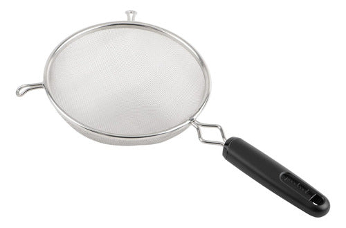 Colador De Aluminio Negro Y Plata De 15 Cm De Good Cook 0