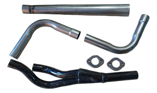 Sport Exhaust Trombone for Falcon Chevy 3