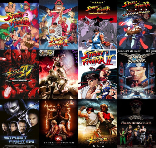 Street Fighter Series Peliculas Ovas Coleccion Completa 0