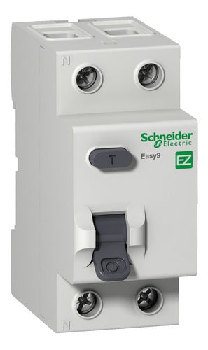 Schneider Interruptor Diferencial Disyuntor 2x63A Easy9 0