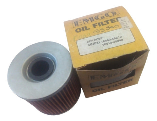 Filtro Aceite Suzuki Gs 250 750 1000 Gsf 400 Gr 650 Temper 0