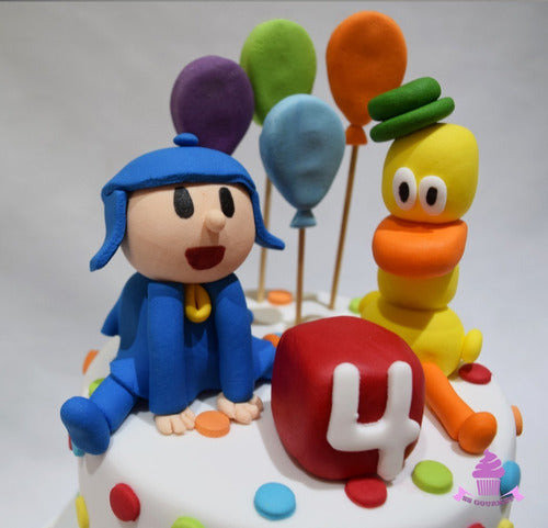 SS GOURMET Torta Pocoyo - Temática Mesa Dulce Tortas Infantiles 30 Pers 1