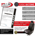 Premium Leather Seat Cover for Peugeot Partner / Citroen Berlingo - Complete Set 7