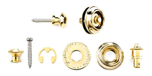 Jim Dunlop SLS-1032 Brass Strap Lock 1