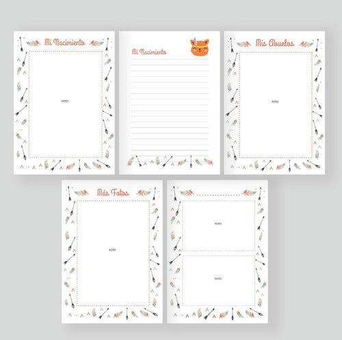 Coloruva Baby Photo Album/Diary PDF 1