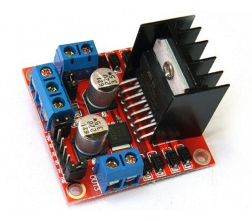 Educabot Doble Puente H Driver L298n Control Motor Para Arduino 0