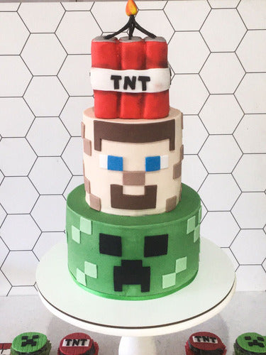 Tortas Decoradas Minecraft 3