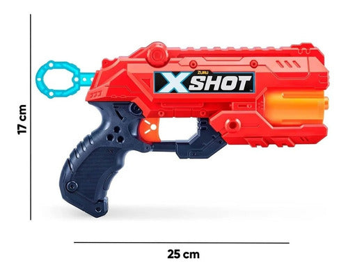X-Shot Excel Reflex Revolver 36116 - 16 Dart Gun 1
