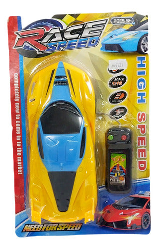 Ploppy Remote Control Car with Cable Light Blister 364121 0