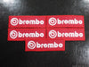 Brembo Embroidered Patches 10 X 3.2 Cms 1