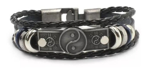 Maravillo Genuine Leather Bracelet - Yin Yang 0