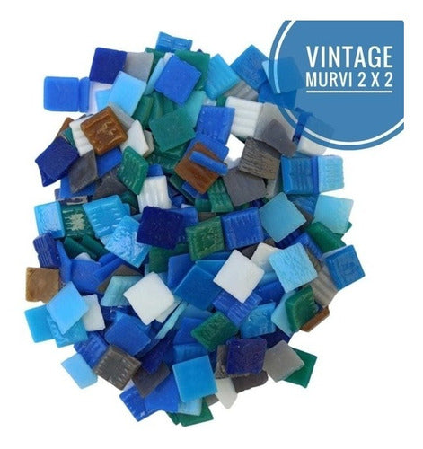 Murvi Vintage Colors Mosaic Tiles 1 Kilo 1