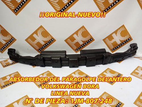 Volkswagen Absorbedor De Paragolpe Del. Vw Bora (l. Nueva) Original 1