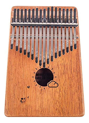 Gsm Brands Kalimba - Piano Para Dedo Del Pulgar (17 Llaves Caoba Maciza) 0