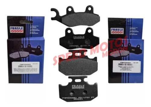 Fras-le Yamaha Xtz 250 Brake Pad Kit 1