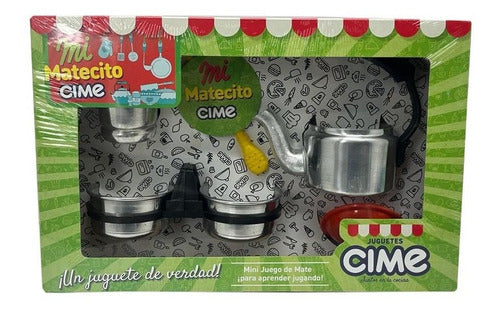 Cime Mi Matecito Set De Mate Aluminio 5 Piezas Art 224 0