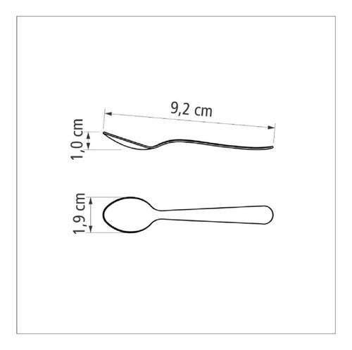 Tramontina Coffee Spoon 9 Cm Malibú Set X24 1