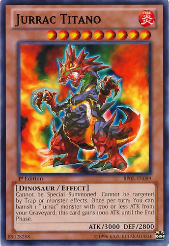 Konami Jurrac Titano - Bp02 Yugioh 0