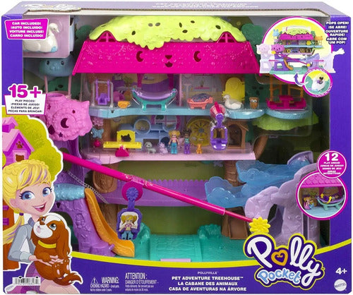 Polly Pocket Pollyville Pet Adventure Treehouse 5