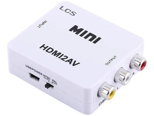 LCS Full HD HDMI to RCA + USB Converter 1