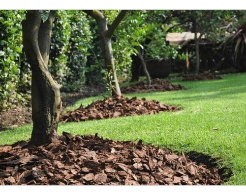 Corteza De Pino X $10 Litros,  Beneficios Para El Jardin 1