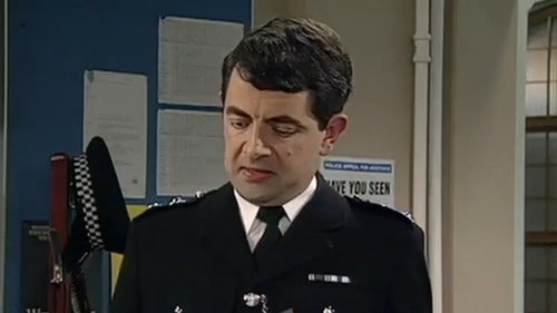 The Thin Blue Line Serie Comica Actor Mr Bean 2