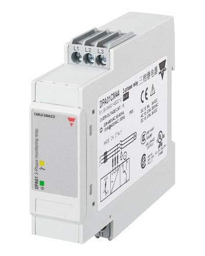 Carlo Gavazzi DPA01CM44 Three-Phase Voltage Relay 0