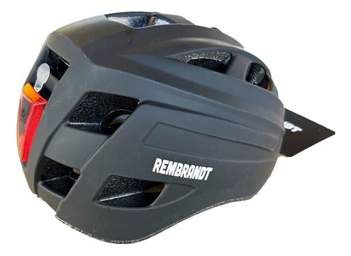Rembrandt Tomac Helmet with Integrated Light for Bike Skateboard Rem130 0