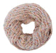 Multicolor Knit Infinity Scarf Freckle 4